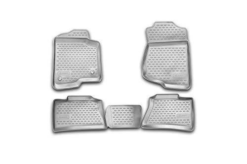 Element EXP.NLC.08.24.210k dywaniki gumowe Chevrolet Silverado 1500/2500HD/3500HD Crew Cab 2007-2013 4-częściowy, czarne, dopasowane