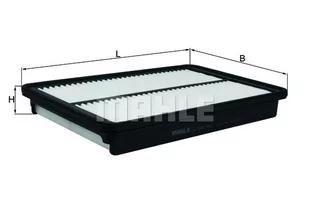 Filtr powietrza Mahle LX 3760 - Filtry powietrza - miniaturka - grafika 1