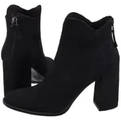 Botki damskie - Botki Czarne 19618_ W (NE428-b) Nessi - miniaturka - grafika 1