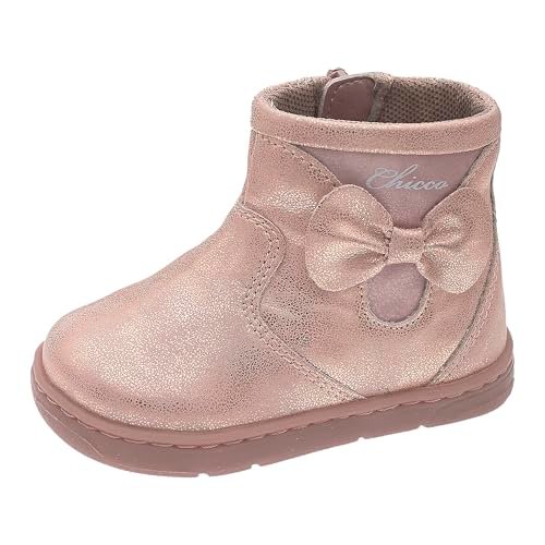 Chicco Botki, modne buty dziewczęce, różowe, 22 EU, Różowy, 22 EU