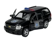 Samochody i pojazdy dla dzieci - WELLY 2008 CHEVROLET TAHOE POLICJA CZARNY 1:34 43607 - miniaturka - grafika 1