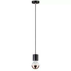 Paulmann Neordic Nordin Lampa wisząca max 1x20WE27 230V Czarny Marmur PL79751) - Lampy sufitowe - miniaturka - grafika 1