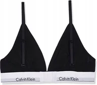 Biustonosze - CALVIN KLEIN BIUSTONOSZ CZARNY MIĘKKI DAMSKI Z LOGO XS 1JSD - miniaturka - grafika 1