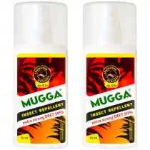 Mugga Spray na komary i kleszcze Deet 50% Zestaw 2 x 75 ml - Zwalczanie i odstraszanie szkodników - miniaturka - grafika 1