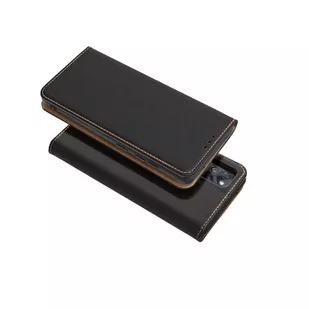 Etui z klapką kabura skórzana SMART PRO do iPhone 15 czarny - Etui i futerały do telefonów - miniaturka - grafika 2