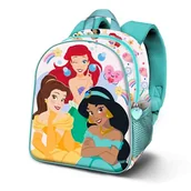 Plecaki - Disney Princess Rainbows-Elite plecak 3D, wielokolorowy, 25 x 30 cm, pojemność 7 l, Wielokolorowa księżniczka, Jeden rozmiar, Plecak Elite 3D - miniaturka - grafika 1