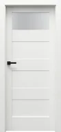 Drzwi wewnętrzne - Porta Drzwi Wewnętrzne Z Szybą Verte Home L.1 Okleina Biała - miniaturka - grafika 1