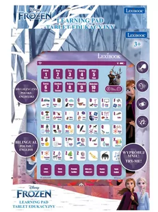 Lexibook, Dwujęzyczny Tablet Edukacyjny Frozen  Pl/En  Jcpad002Fzi17 - Zabawki interaktywne dla dzieci - miniaturka - grafika 1