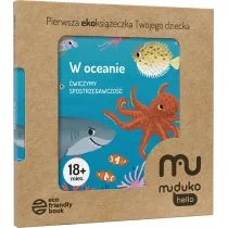 W oceanie. Ćwiczymy spostrzegawczość 18 mies.+ Pierwsza ekoksiążeczka Twojego Dziecka - Książki edukacyjne - miniaturka - grafika 2