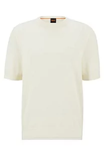 BOSS Męska bluza z dzianiny Alinus Light Beige 277, M, Light Beige277, M - Bluzy męskie - miniaturka - grafika 1