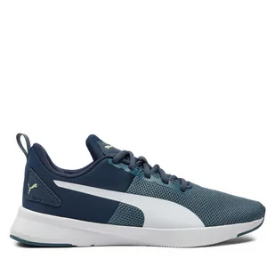 Buty do biegania Puma Flyer Runner Jr 192928 49 Granatowy - Buty dla dziewczynek - miniaturka - grafika 1