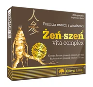 Suplementy naturalne - Olimp żeń-szeń vita complex 30 szt. - miniaturka - grafika 1