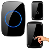 Dzwonki do roweru - Bezprzewodowy Dzwonek Wodoszczelny 25 Melodii 3 Poziomy Głośności LEAN - miniaturka - grafika 1