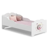 Łóżka dla dzieci i młodzieży - Łóżko dziecięce ANNA z materacem 140x70 Śpiąca księżniczka - miniaturka - grafika 1