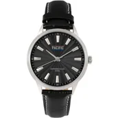 Zegarki męskie - Srebrny męski zegarek na pasku PACIFIC S1043-13 - miniaturka - grafika 1