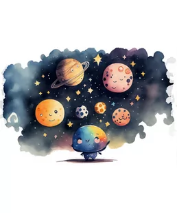 Naprasowanka Kosmos, Astronauta 6 - Pasmanteria Naprasowanka Kosmos, Astronauta 6 - Pasmanteria - miniaturka - grafika 1