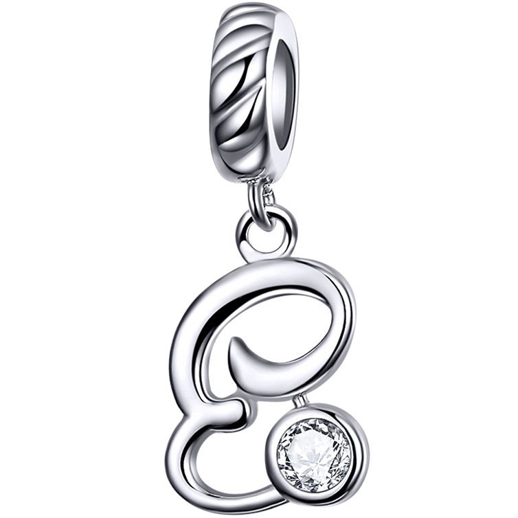 CHARMS LITERKA E srebro pr 925 koralik zawieszka