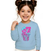 Bluzy dla dziewczynek - BLUZA DZIECIĘCA 67 SIX SEVEN KOSZYKÓWKA DLA CHŁOPCA DZIEWCZYNKI 146-152 - miniaturka - grafika 1