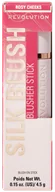 Róże do policzków - Makeup Revolution Silk Blush Róż w Sztyfcie Rosy Cheeks - miniaturka - grafika 1