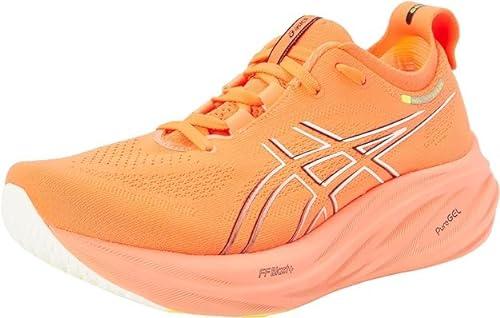 ASICS Żel-Nimbus 26, Męskie trampki, 45 EU, Wschód słońca czerwony/czarny, 45 EU