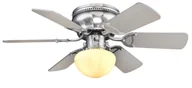 Wentylatory sufitowe - Globo Lighting lampowentylator Ugo E27 0307WE - miniaturka - grafika 1