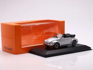 Volkswagen 1303 Cabriolet - 1979, silver Minichamps 1:43 - Samochody i pojazdy dla dzieci - miniaturka - grafika 1
