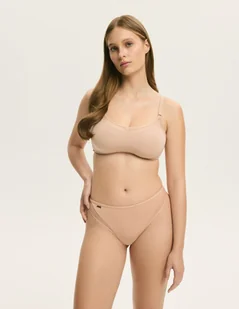 Majtki stringi Blissy Esotiq beżowy M - Majtki damskie - miniaturka - grafika 1