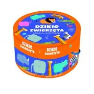 Puzzle - Wilga Grupa Wydawnicza Foksal puzzle Dzikie zwierzęta, Zestaw - miniaturka - grafika 1