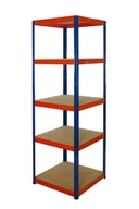 Szafy i regały magazynowe - Regał Helios magazynowy metalowy HNO_196X050X50_5_0WZ ilość półek 5 nośność 175 kg / Wamar-Sosenka - miniaturka - grafika 1