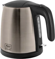 Czajniki elektryczne - Melitta 1018-06 czajnik elektryczny 1 l 2200 W Metaliczny, Szary - miniaturka - grafika 1