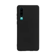 Etui i futerały do telefonów - Etui Ochronne do Huawei P30 Silikonowe Czarne - miniaturka - grafika 1
