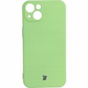 Etui i futerały do telefonów - Bizon Etui Case Silicone iPhone 13 zielone BCSIP13LGN - miniaturka - grafika 1