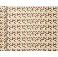 Opakowania i torebki na prezenty - Papier pakowy mini rolki 5x0,35m Czerwone kwiaty - Clairefontaine - miniaturka - grafika 1
