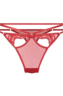 Majtki damskie - Hunkemöller Stringi Milana Czerwony - miniaturka - grafika 1