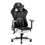 Fotele gamingowe - Diablo X-Player 2.0 King Size Czarno-Biały | X-PLAYER2.0CZABI - miniaturka - grafika 1