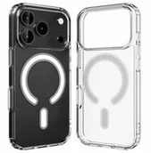 Etui i futerały do telefonów - Etui Mercury Jelhard MagSafe do Apple iPhone 17 Pro przezroczysty - miniaturka - grafika 1