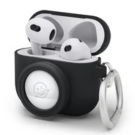 Inne akcesoria audio-wideo - ELAGO Etui na AirPods 3 z miejscem na AirTag, Snapshot Case, Czarny - miniaturka - grafika 1