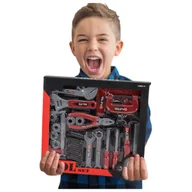 Klocki - ZESTAW MAJSTERKOWICZA DLA DZIECI NARZĘDZIA 30 ELEMENTÓW MŁOTEK KOMBINERKI - miniaturka - grafika 1