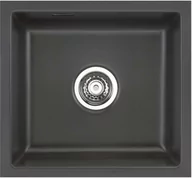 Zlewozmywaki - Zlewozmywak ceramiczny SYSTEMCERAM Mera 42 U Schiefer Korek automatyczny 5301 02 - miniaturka - grafika 1