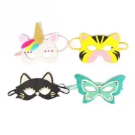 Stroje karnawałowe - Zestaw 4 brokatowych masek - miniaturka - grafika 1