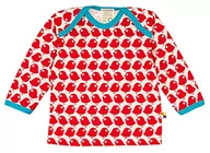 Bluzy dla dziewczynek - Loud + Proud Unisex - bluza dziecięca 205, czerwony (Tomato), 86-92 - miniaturka - grafika 1