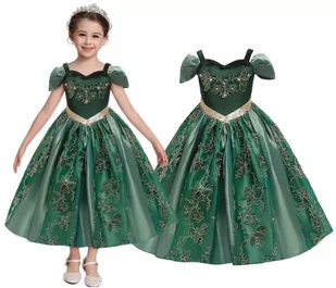 Przebranie Strój Sukienka Anna Kraina Lodu 128/134,Hopki - Stroje karnawałowe Przebranie Strój Sukienka Anna Kraina Lodu 128/134,Hopki - Stroje karnawałowe - miniaturka - grafika 1