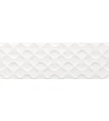Płytki ceramiczne - Ceramika Color CCR14-1 RIBBON WHITE RETT. 25x75 - miniaturka - grafika 1