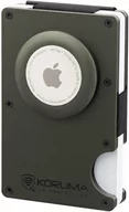 Etui na dokumenty i karty - Aluminiowe etui na karty z miejscem na AirTag od Apple (zielony) - miniaturka - grafika 1