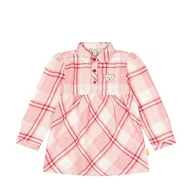 Bluzki damskie - Steiff Dziewczęca bluzka w kratkę z długim rękawem, czerwony (Ribbon Red), 128 cm - miniaturka - grafika 1