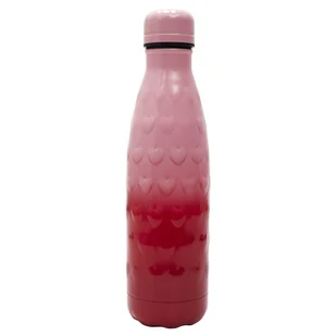 Fernity Butelka termiczna 500ml serca różowo-czerwona - Butelki termiczne - miniaturka - grafika 1