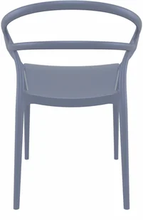 Meble ogrodowe Siesta Mila Sky 70 cm Dark Grey 2+1 - Meble gastronomiczne - miniaturka - grafika 8