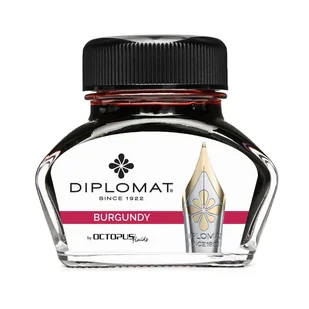 Atrament Diplomat Burgundy 30ml - Naboje i atramenty - miniaturka - grafika 1
