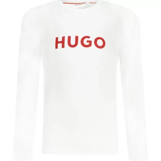 Koszulki dla chłopców - HUGO KIDS Longsleeve | Regular Fit - grafika 1