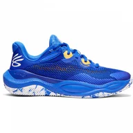 Buty sportowe damskie - Buty do koszykówki uniseks Under Armour Curry Splash 24 - niebieskie - miniaturka - grafika 1